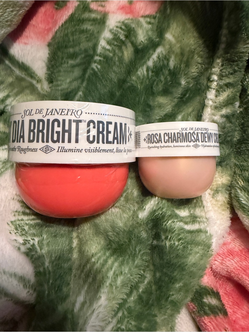 Sol de Janeiro Dia Bright Cream & Rosa Charmosa Dewy Cream - Coral & Peach